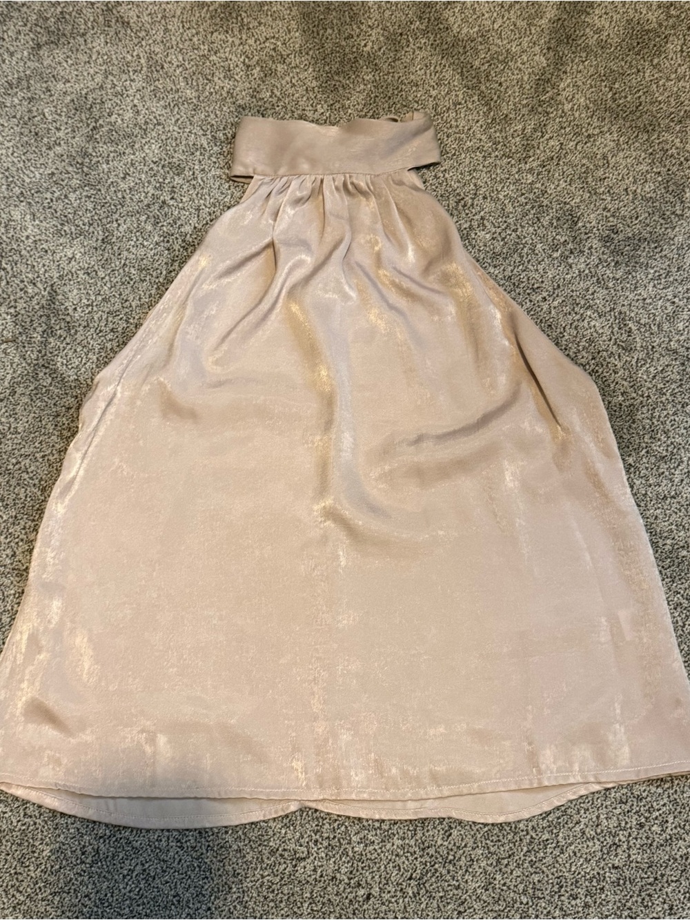 Shimmer Halter Top in Light Pink